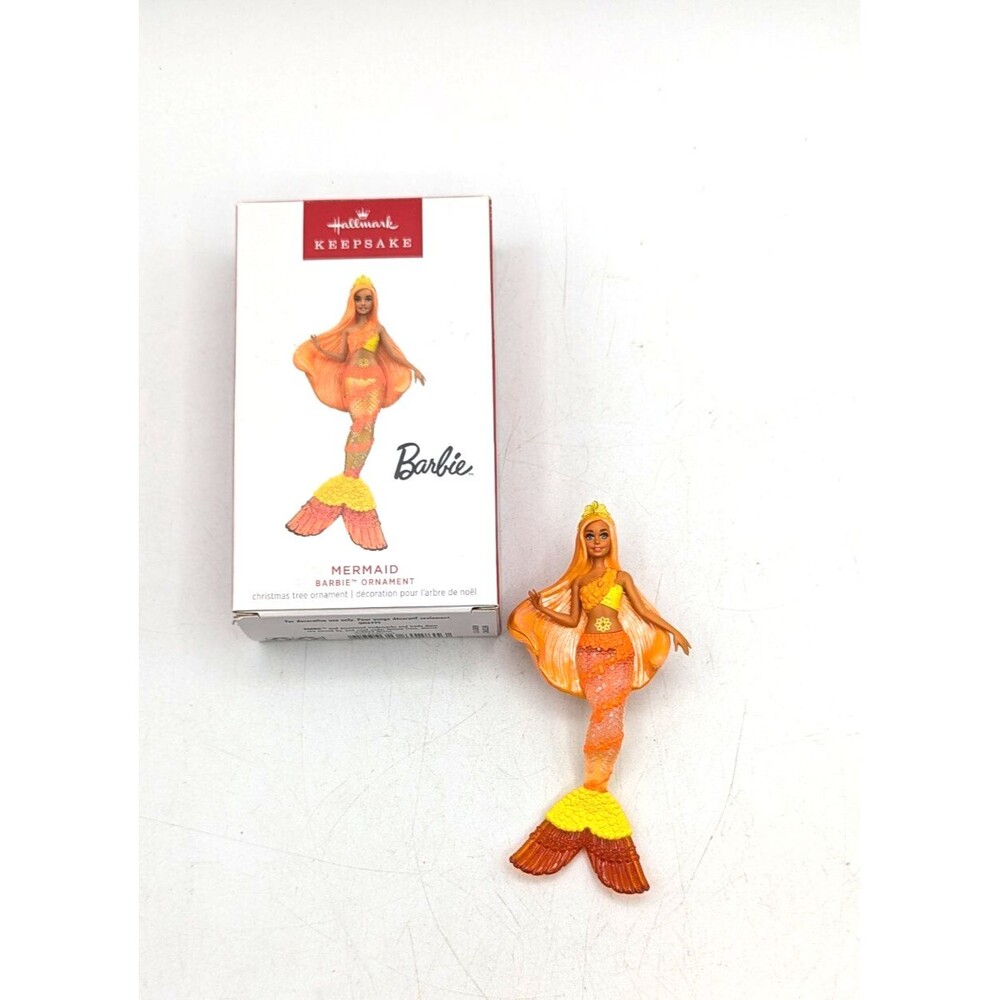 MERMAID BARBIE 2023 Hallmark Christmas Tree Ornament